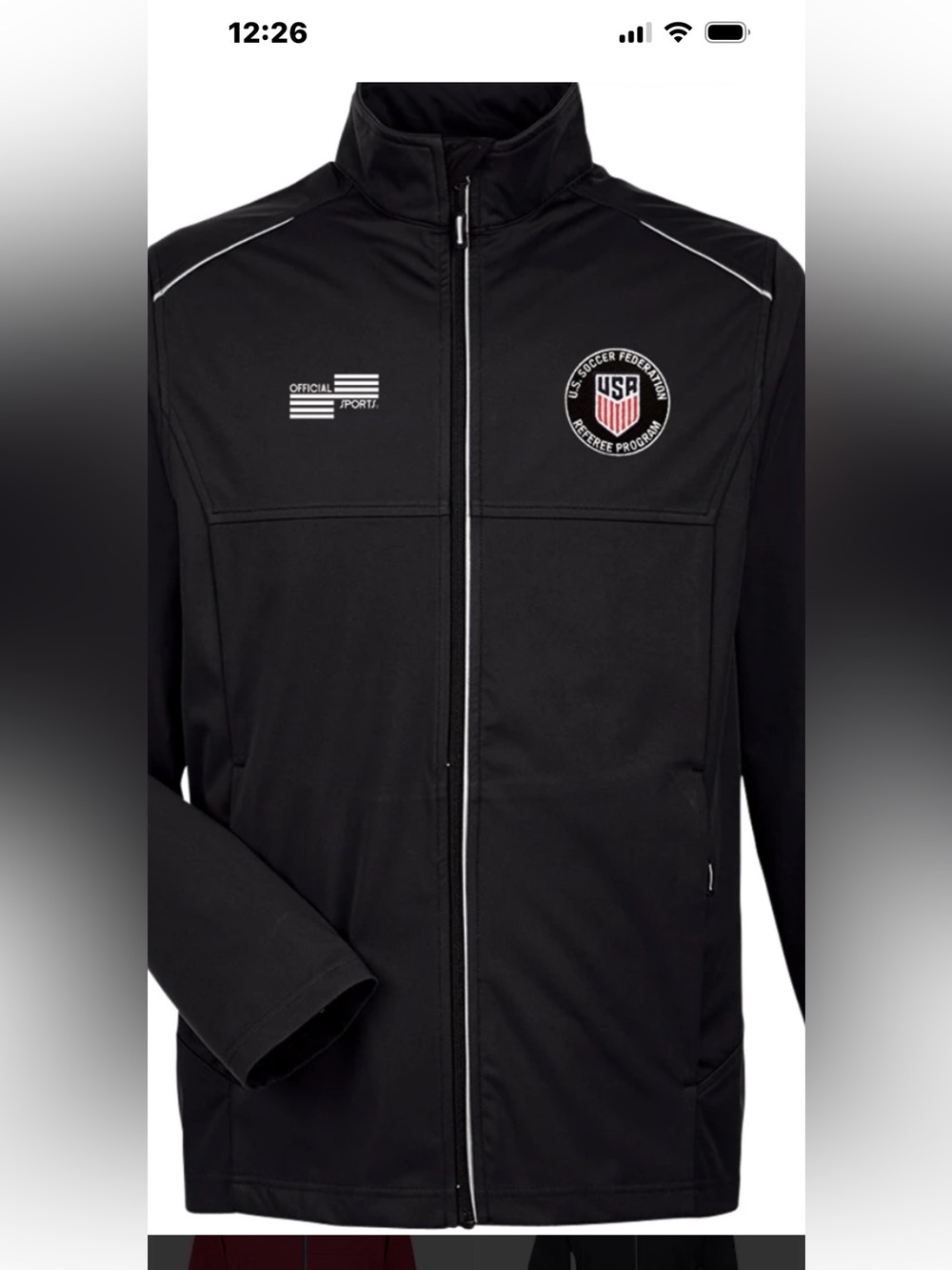 Official Sports International USSF Core
Jacket Full-Zip.Ladies L